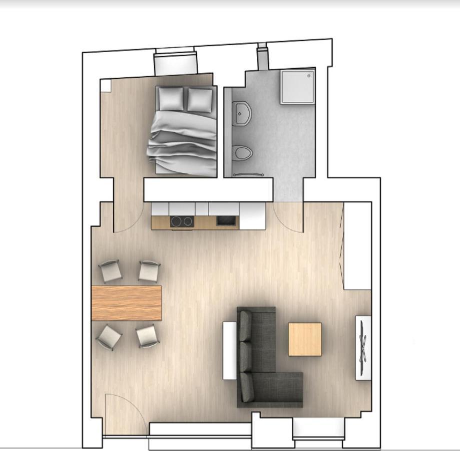 Neue 2-Zi-Apartment 15 Min Entfernung Zum Hbf Und Brandenburger Tor Berlin Exterior photo
